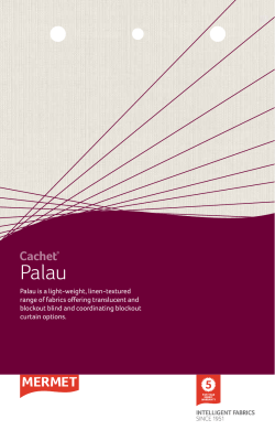 Palau Specifications178.62 KB pdf