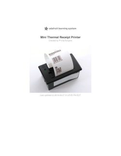 Mini Thermal Receipt Printer