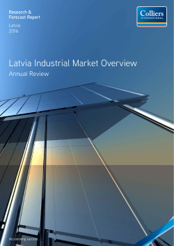 Latvia Industrial Market Overview