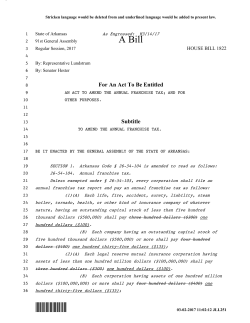 HB1822 as engrossed on 03-14