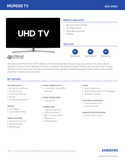 MU9000 TV