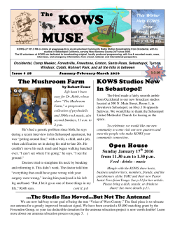 KOWS July-September 2015