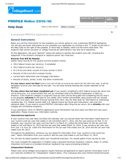 Help Desk - Get College Funding