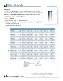 FIG 419 Specification Sheet February 2016