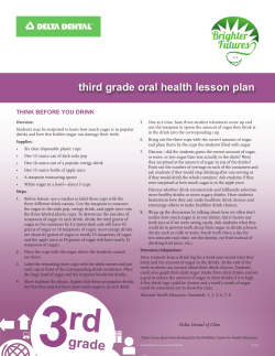 third grade oral health lesson plan - Delta Dental