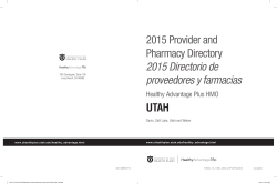 Specialty Providers / Proveedores Especializados