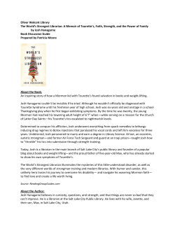 A Memoir of Tourette`s, Faith, Strength, and the Power of Family by