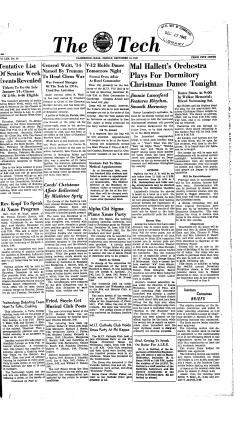 Ma Halett`s Orchestra Pays For Dorimittory hristmas Dance Tonigh