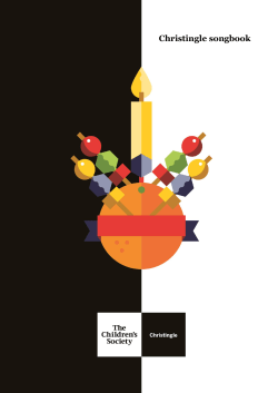 Christingle songbook