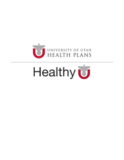 Healthy U Provider Directory - University of Utah Health Plans