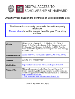 Full Text - Digital Access to Scholarship at Harvard