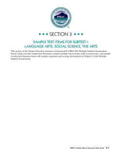 section 3 - Western Oregon University