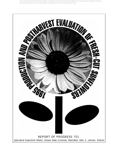 1995 Production and Postharvest Evaluation of Fresh