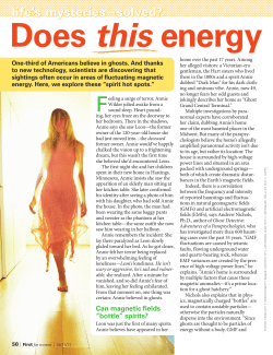 life`s mysteries&mdash;solved?