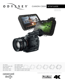 canon c500 - Cinequipt