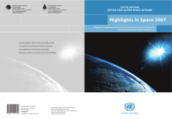 2007 Highlights in Space - International Astronautical Federation