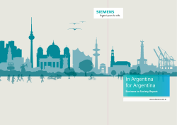 In Argentina for Argentina