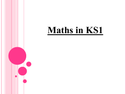 Maths in KS1