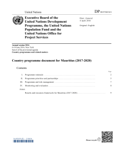 (CPD) Mauritius 2017-2020