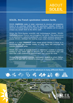 here - Synchrotron SOLEIL
