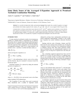 Some Basic Issues of the Averaged G