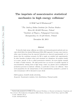 The imprints of nonextensive statistical mechanics in high energy