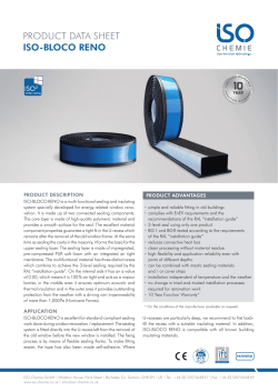 iso-bloco reno product data sheet - ISO