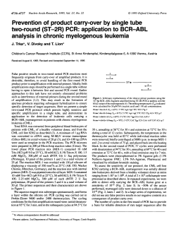 Prevention of product carry-over by single tube two-round (ST