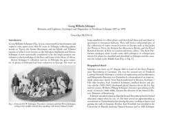 Georg Wilhelm Schimper Botanist and Explorer, Geologist
