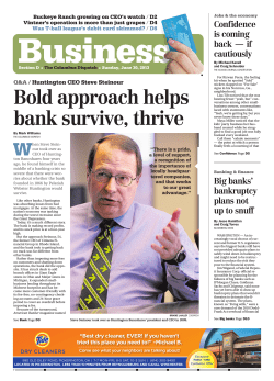 Huntington CEO Steve Steinour