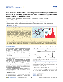 First-Principle Protocol for Calculating Ionization Energies and