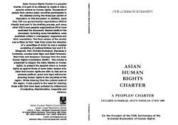 asian human rights charter