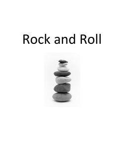 Rock And Roll - Claud E. Kitchens Outdoor School At Fairview