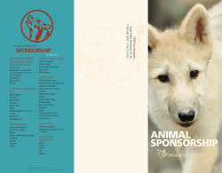 animal sponsorship
