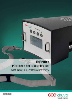 The PhD-4 PorTable helium DeTecTor
