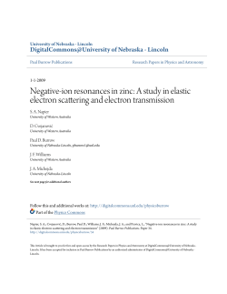 Negative-ion resonances in zinc: A study in elastic electron