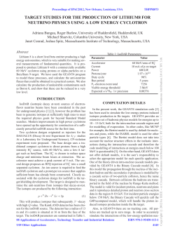 Target Studies for the Production of Lithium 8 for Neutrino Physics
