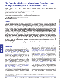 The Footprint of Polygenic Adaptation on Stress