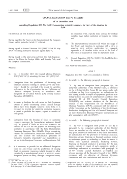 (EU) No 1332/2013 of 13 December 2013 amending Regulation (EU)