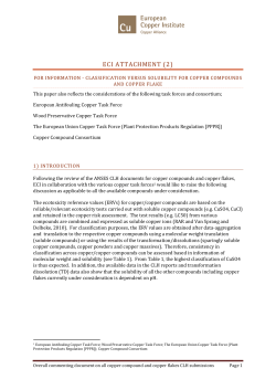 3 Classification versus pH and solubility