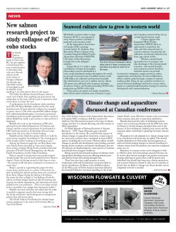 Seaweed culture slow to grow in western world