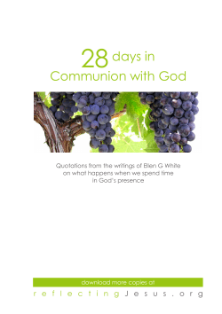 28 Days in Communion