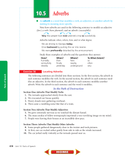 10.5 Adverbs