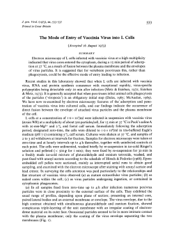 Accepted I6 August I973 - Journal of General Virology