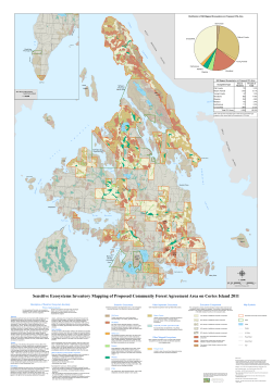 2011 Sensitive Ecosystem Inventory on CFA Lands