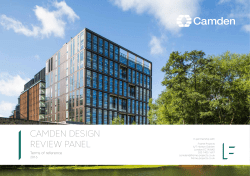 CAMDEN DESIGN REvIEw PANEl