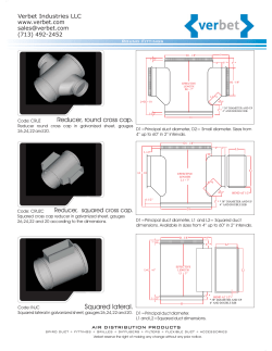 Squared lateral. - Verbet Industries LLC