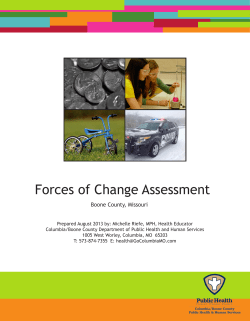 Forces of Change Assessment