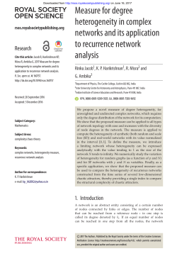 Measure for degree heterogeneity in complex networks and its