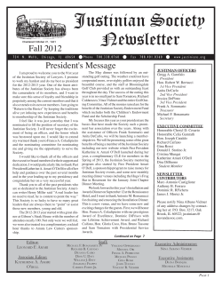 Justinian Society of Lawyers